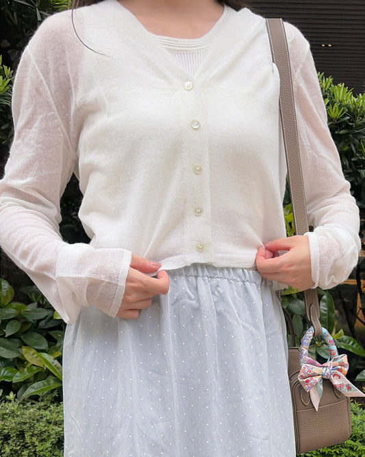 FO001【5月新品】柔軟溫柔色系薄外套
