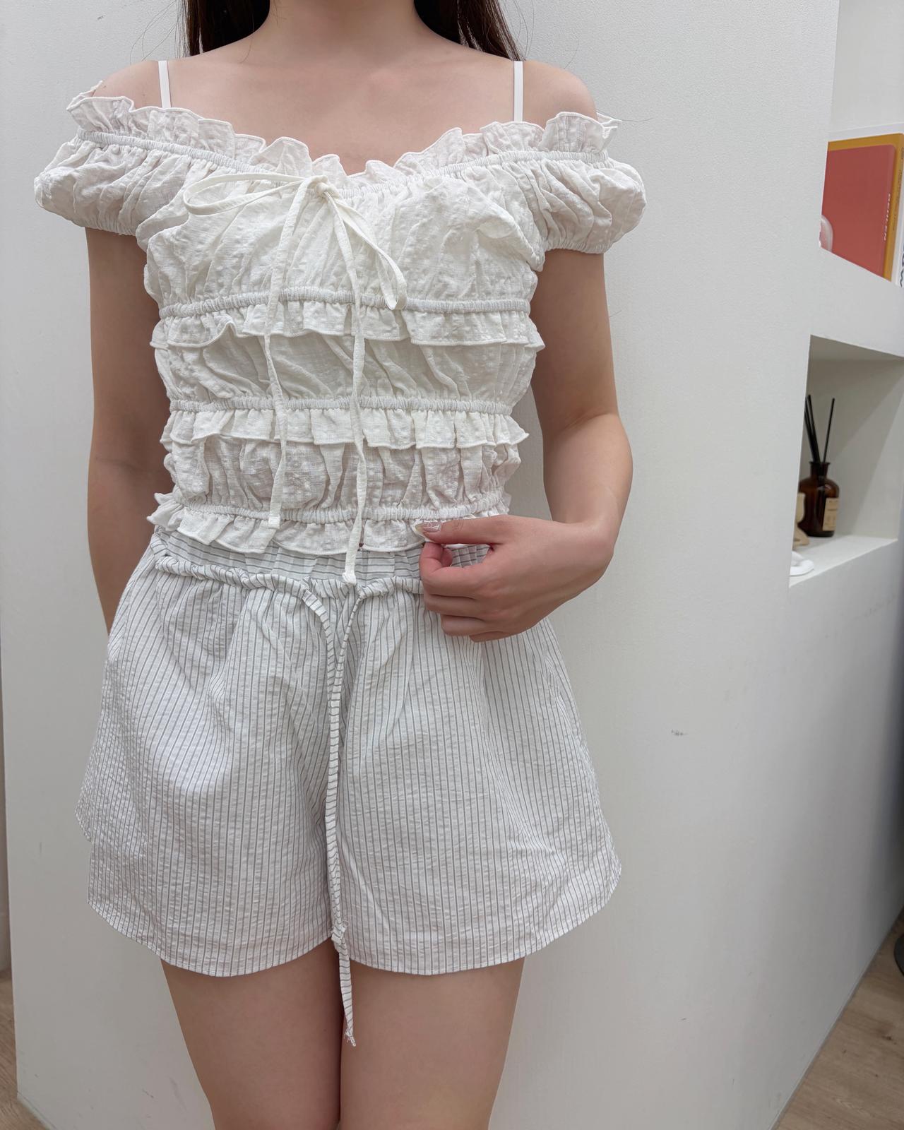 FO015【現貨新款✿】韓國公主風泡泡上衣