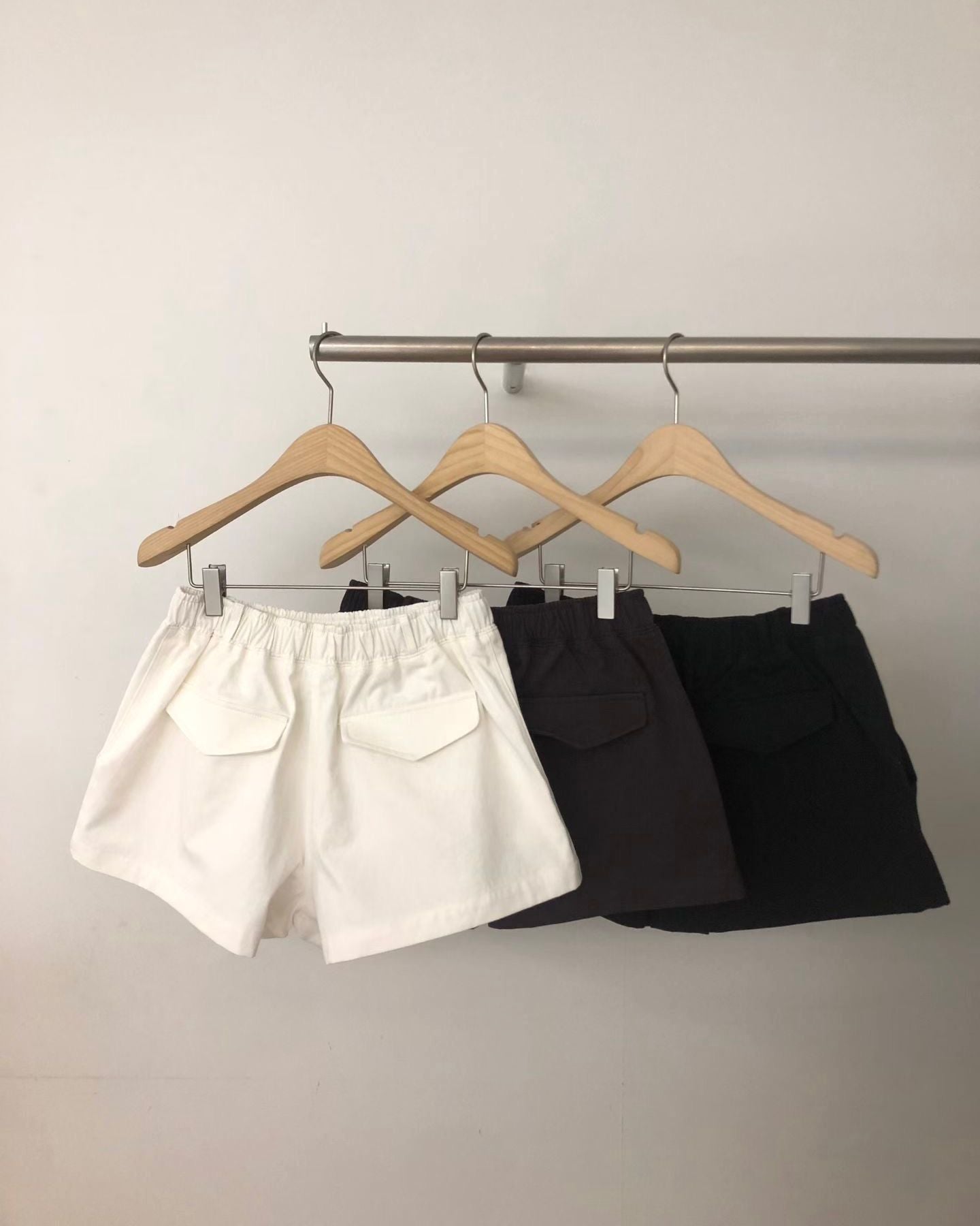 FO016【6月新品】純色百搭短褲