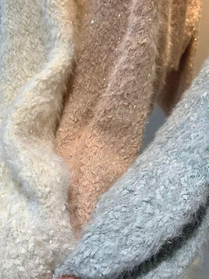 HA004【1月新品】閃閃高貴感柔軟舒適毛衣