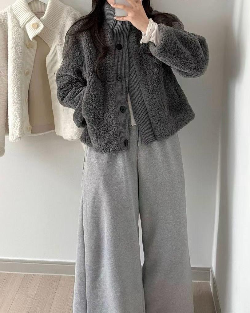 HA007【熱賣商品】保暖毛毛厚外套