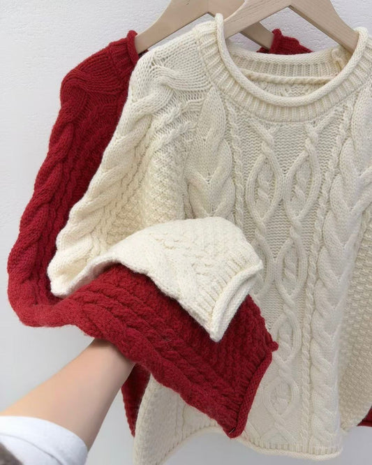 HE007【1月新品】羊毛針織長版百搭上衣