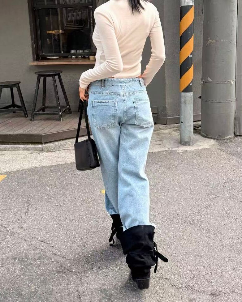 KD003【4月新品】Lace花邊領半圓下擺顯瘦上衣