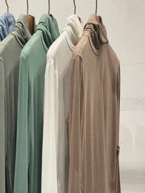 MO002《Nov訂購優惠》百搭內搭高領長袖上衣