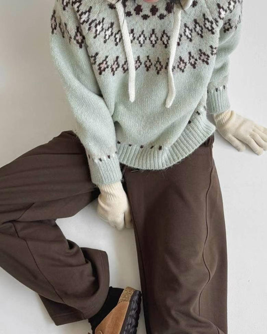 MO005【1月新品】金智媛「愛在大都會」相似款羊毛針織上衣