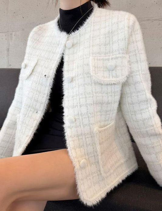 RO002《Nov訂購優惠》小香風針織外套