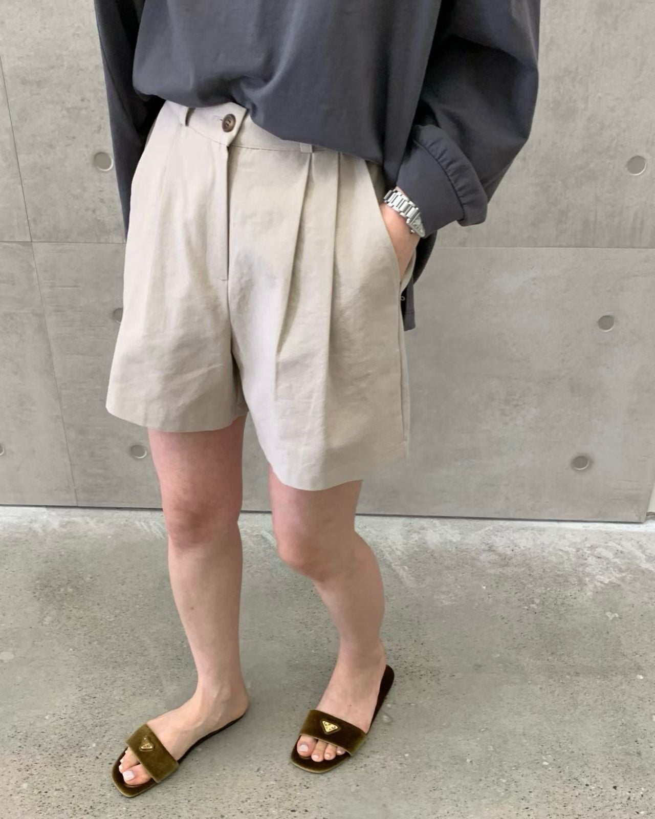 CB003【4月新品】休閒百搭多色短褲