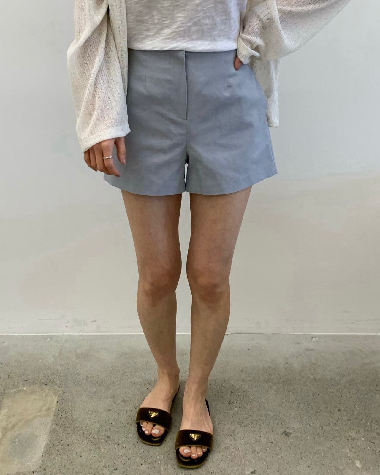 CB004【4月新品】溫柔色系通勤短褲
