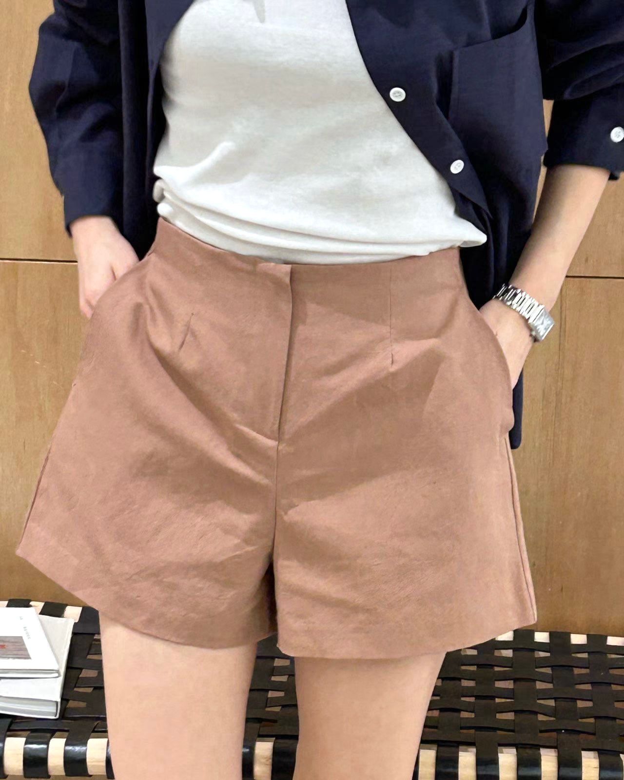 CB004【4月新品】溫柔色系通勤短褲
