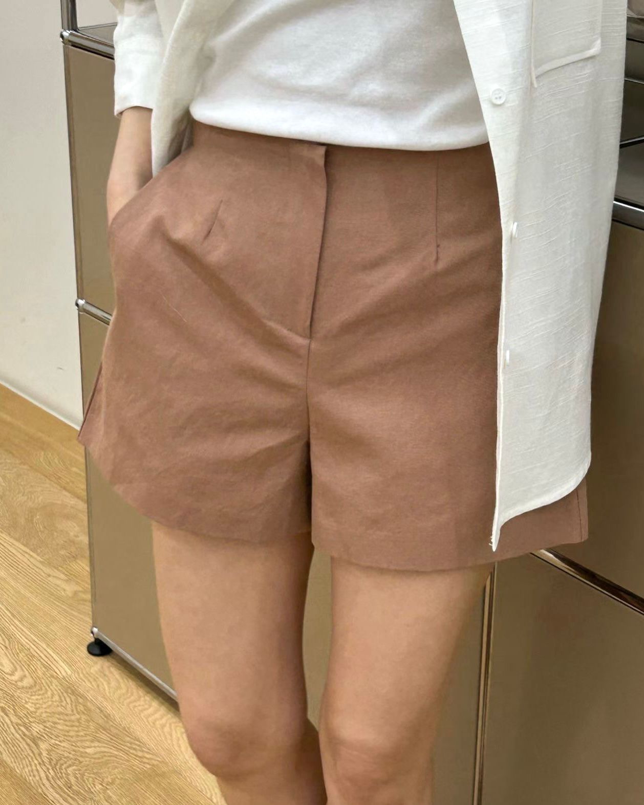 CB004【4月新品】溫柔色系通勤短褲