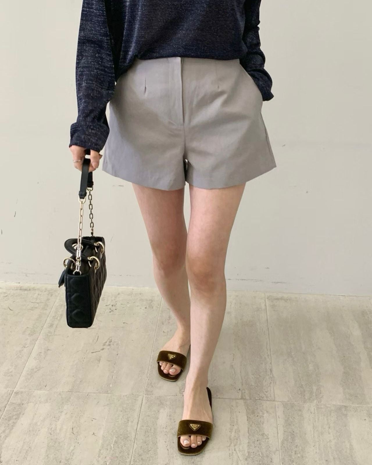 CB004【4月新品】溫柔色系通勤短褲