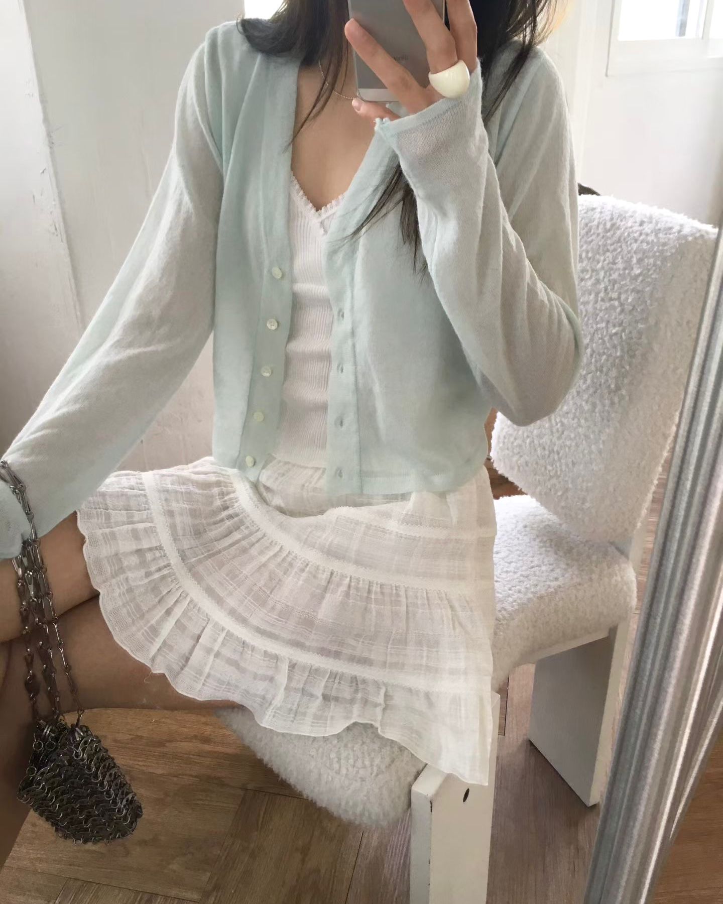 FO001【5月新品】柔軟溫柔色系薄外套