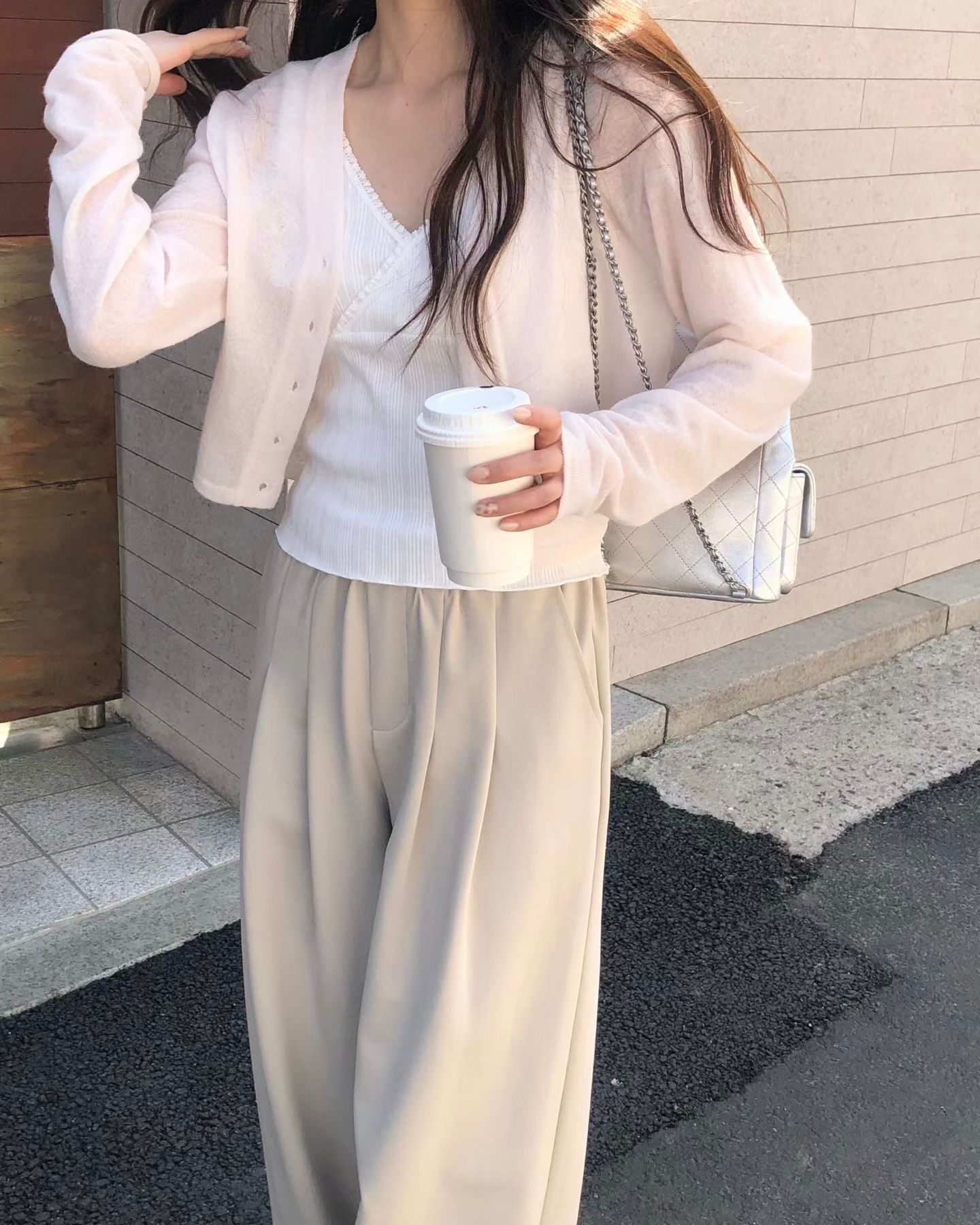 FO001【5月新品】柔軟溫柔色系薄外套