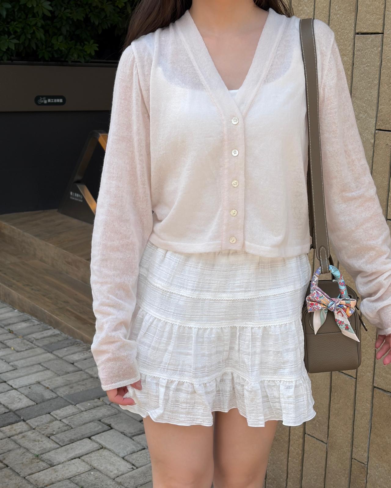 FO001【5月新品】柔軟溫柔色系薄外套