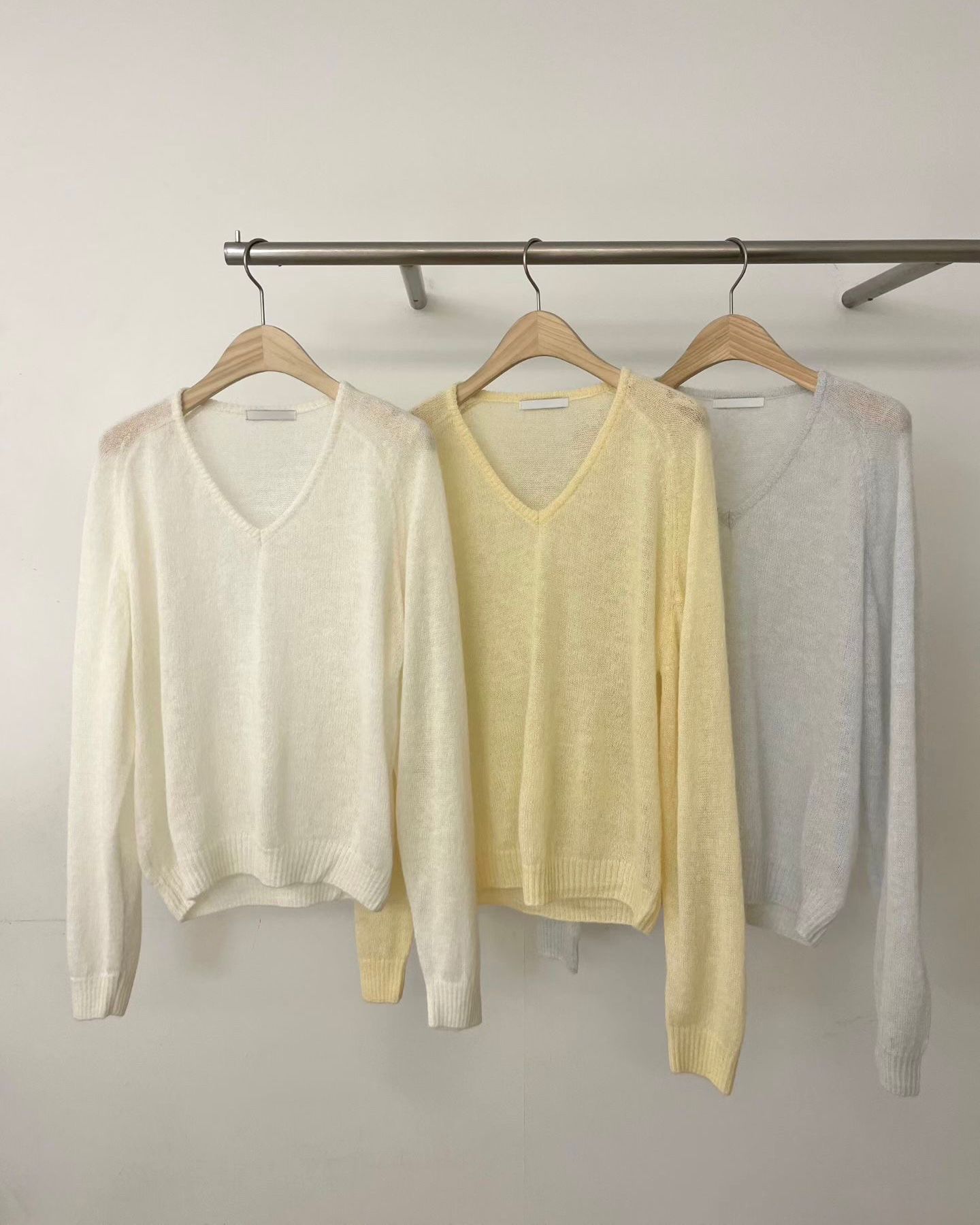 FO010【5月新品】舒適薄針織長袖上衣