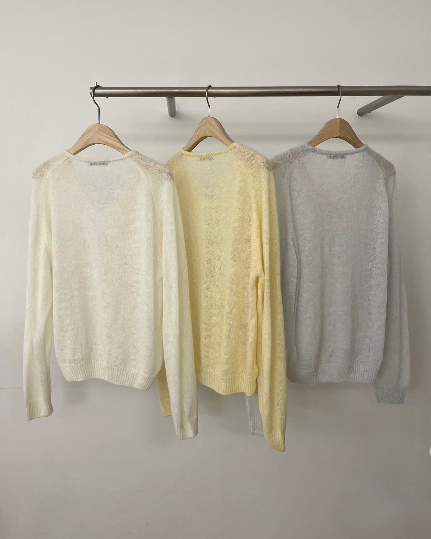FO010【5月新品】舒適薄針織長袖上衣