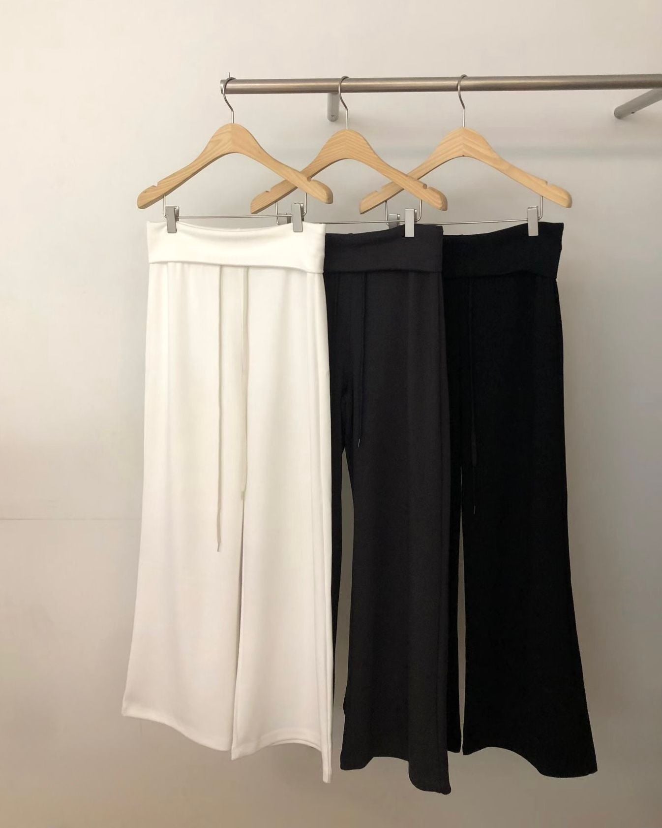 FO012【5月新品】兩褶褲頭百搭休閒長褲