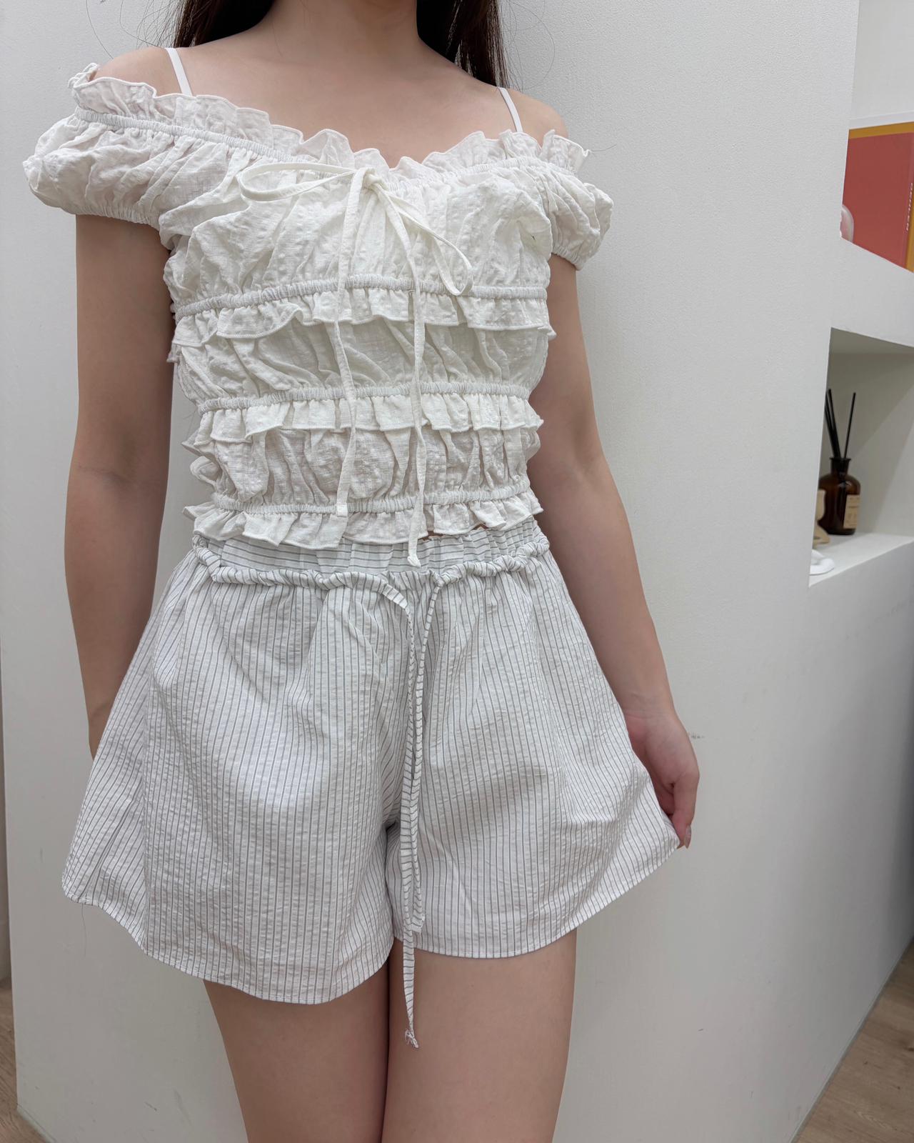 FO015【現貨新款✿】韓國公主風泡泡上衣