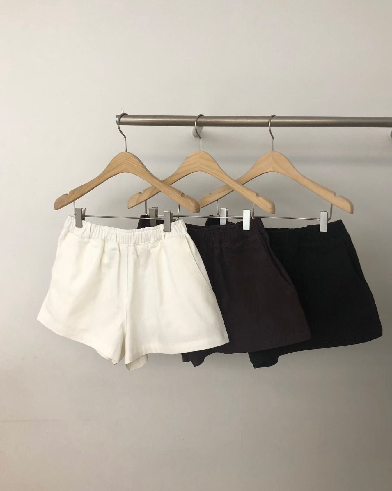 FO016【6月新品】純色百搭短褲