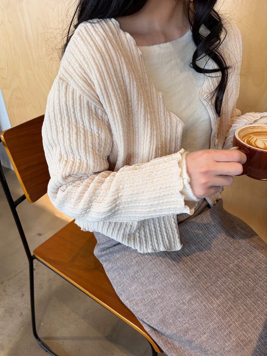 HA001《現貨新款》直紋舒適百搭外套