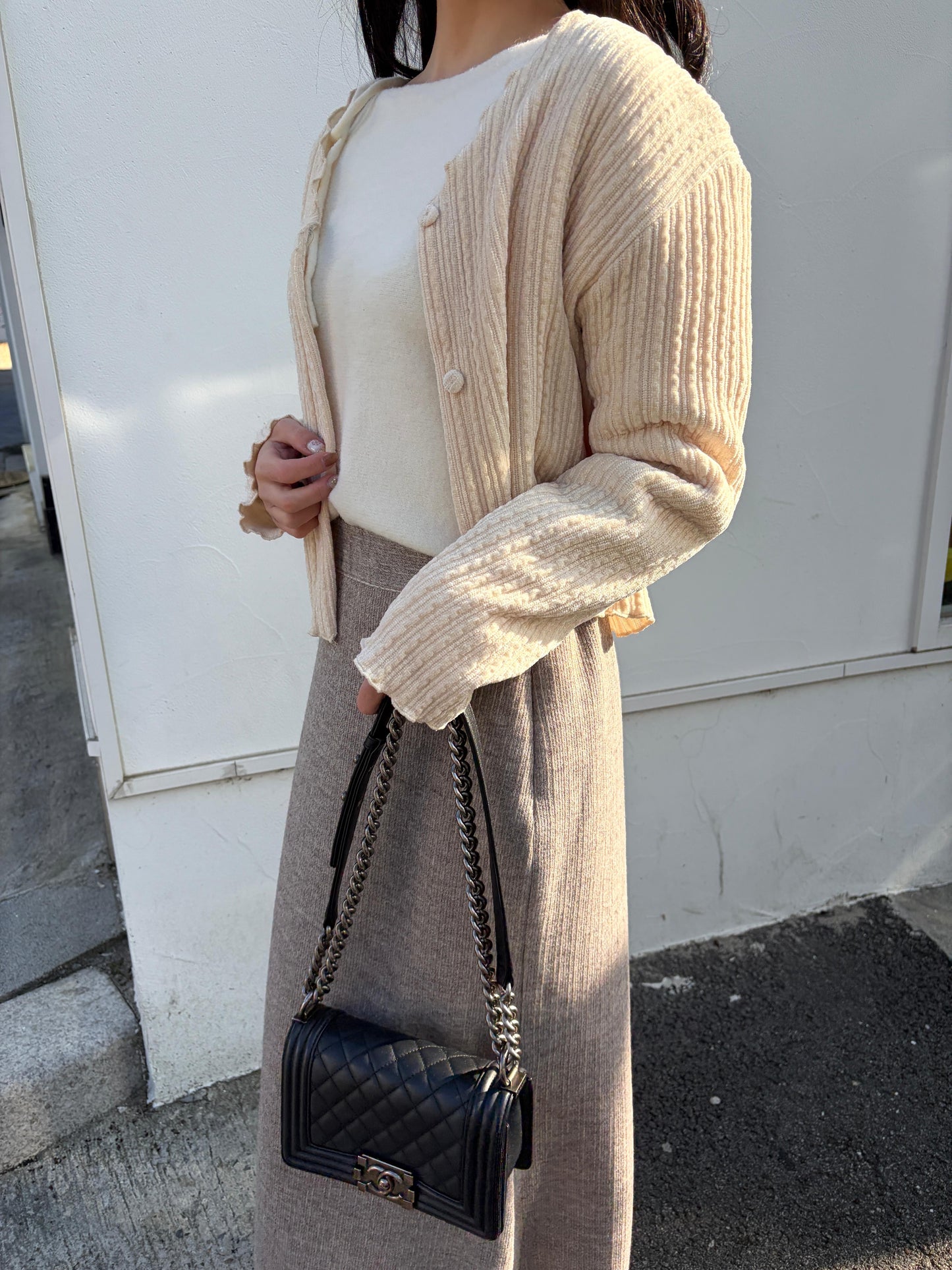 HA001《現貨新款》直紋舒適百搭外套