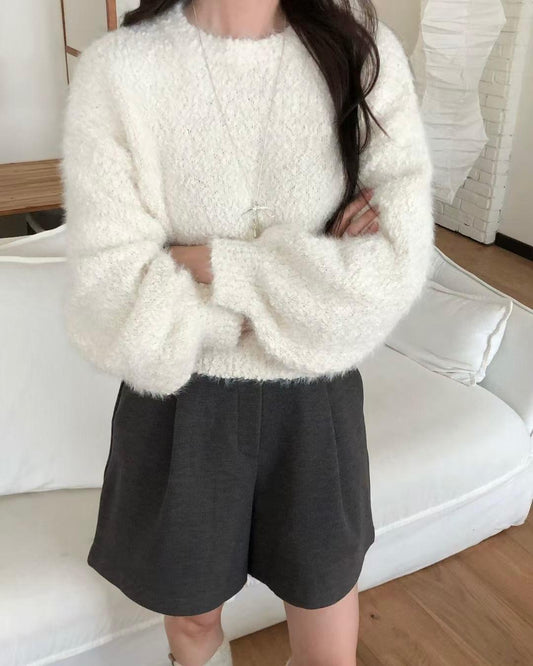 HA004【1月新品】閃閃高貴感柔軟舒適毛衣