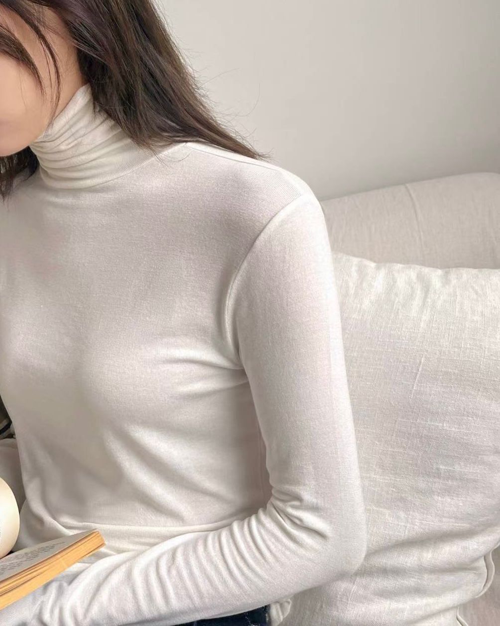 MO002《Nov訂購優惠》百搭內搭高領長袖上衣