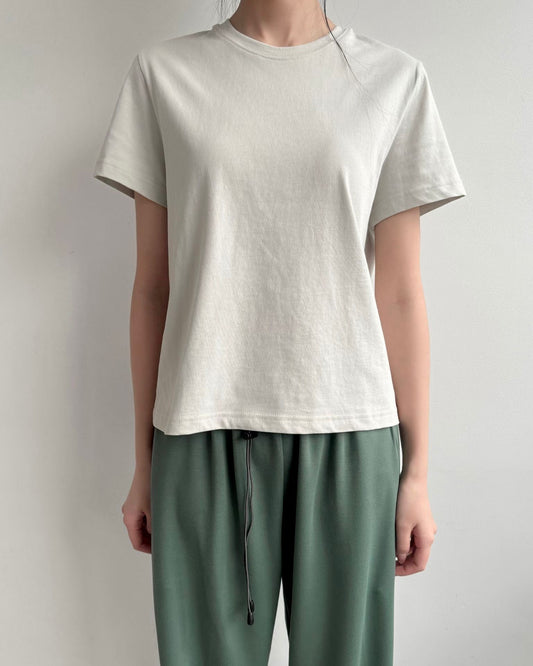 MO009【4月新品】百搭基本款素色圓領T恤