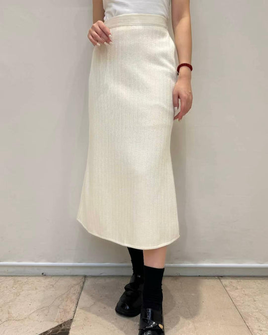 ST003【現貨發售】小魚尾優雅斯文款長裙