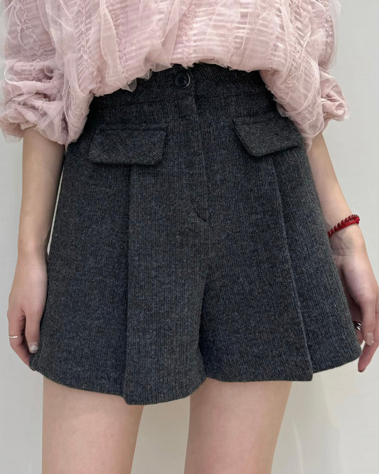 ST008【2月新品】小A字通勤上班秋冬短褲