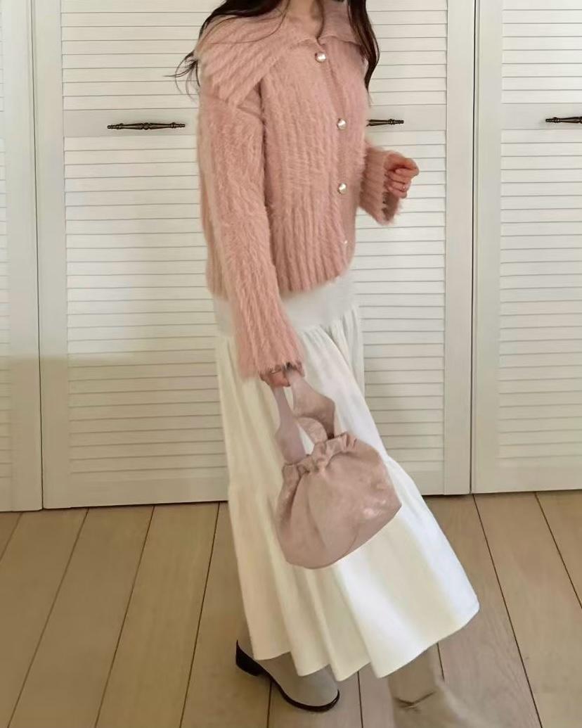 SY007《新款》柔軟溫暖有領針織外套上衣