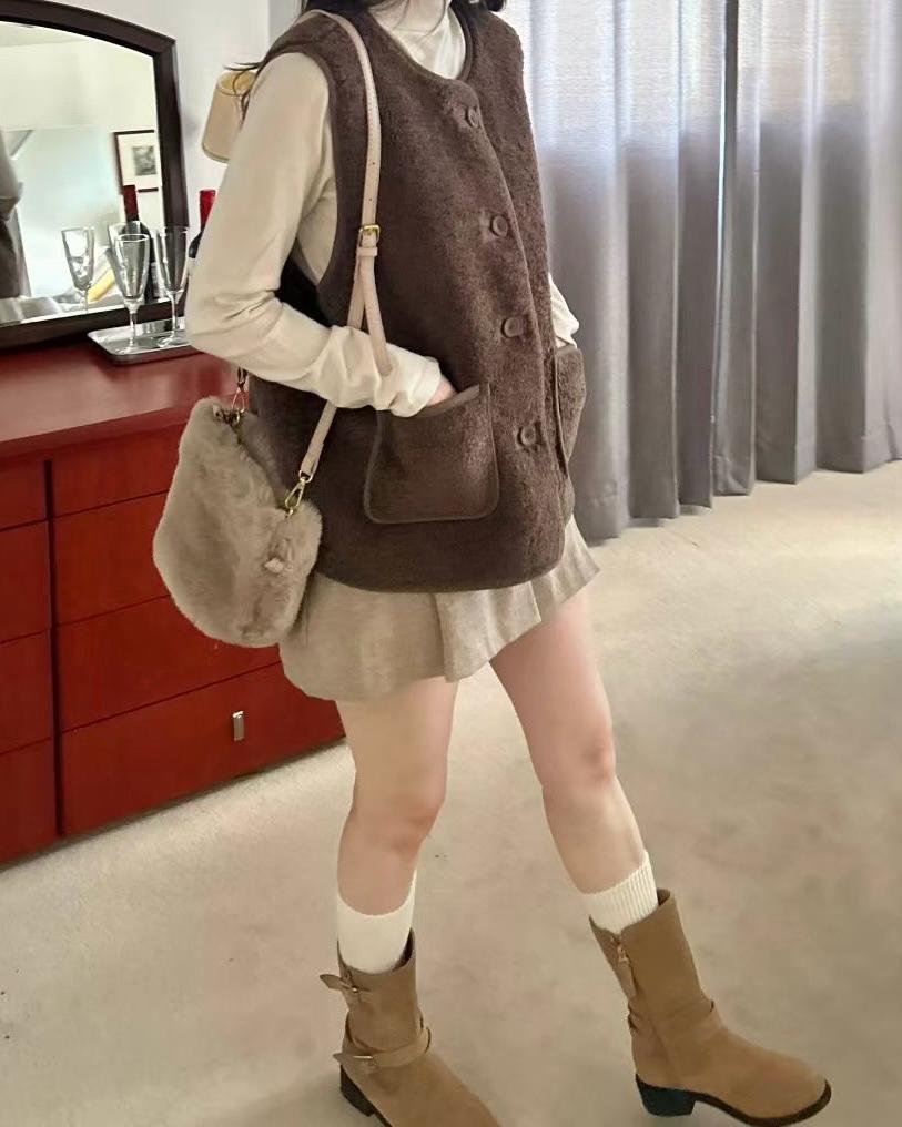 SY008《新款》大版型輕便保暖百搭背心外套