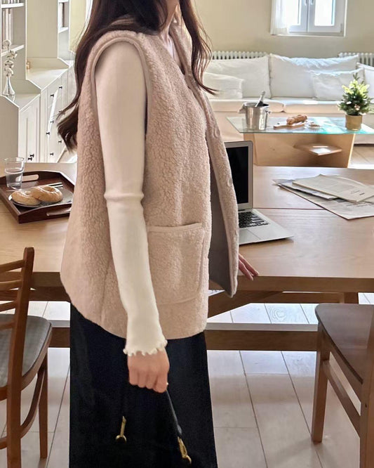 SY008《新款》大版型輕便保暖百搭背心外套