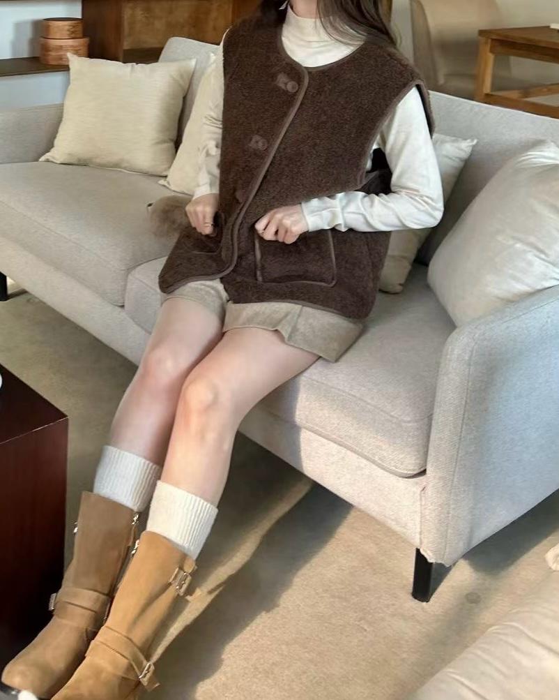 SY008《新款》大版型輕便保暖百搭背心外套