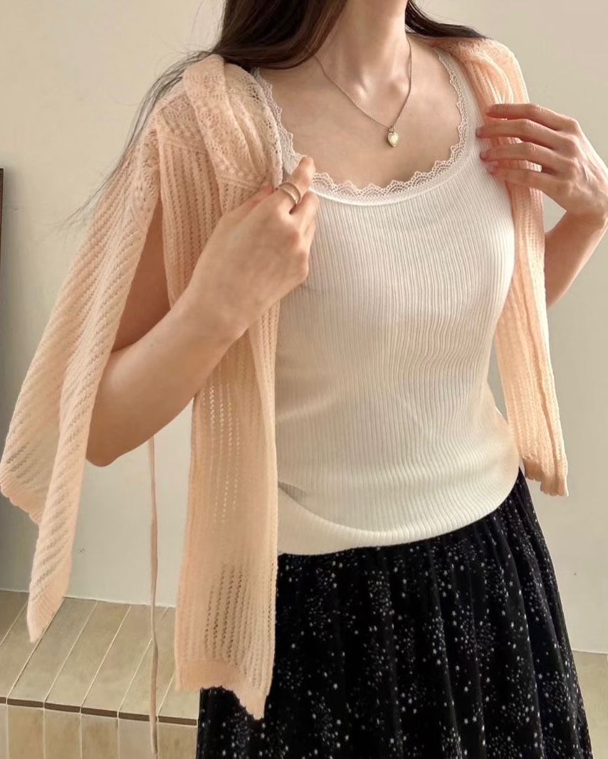 SY017【5月新品】透氣涼感天絲背心上衣
