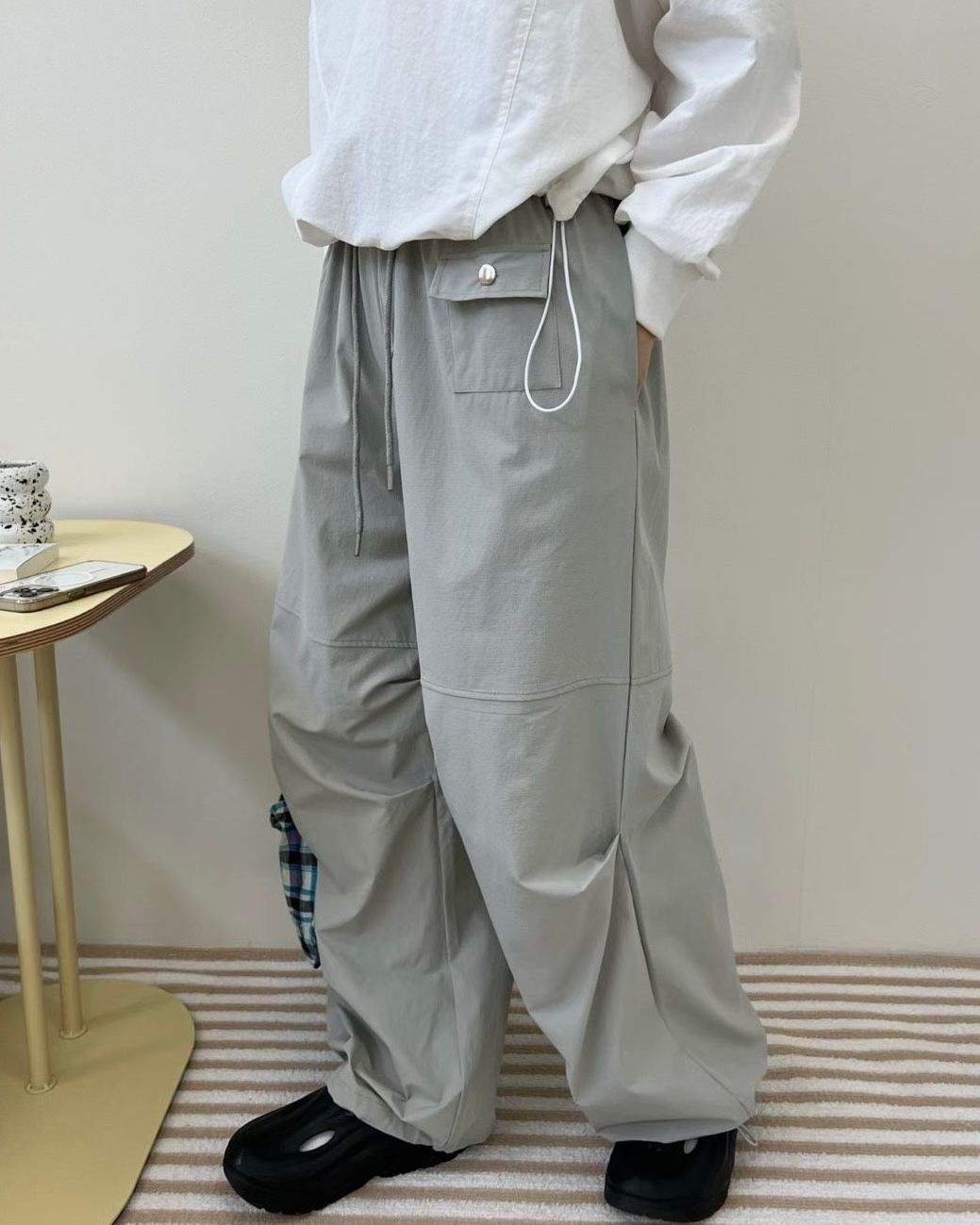 TE004【5月新品】休閒百搭運動風長褲