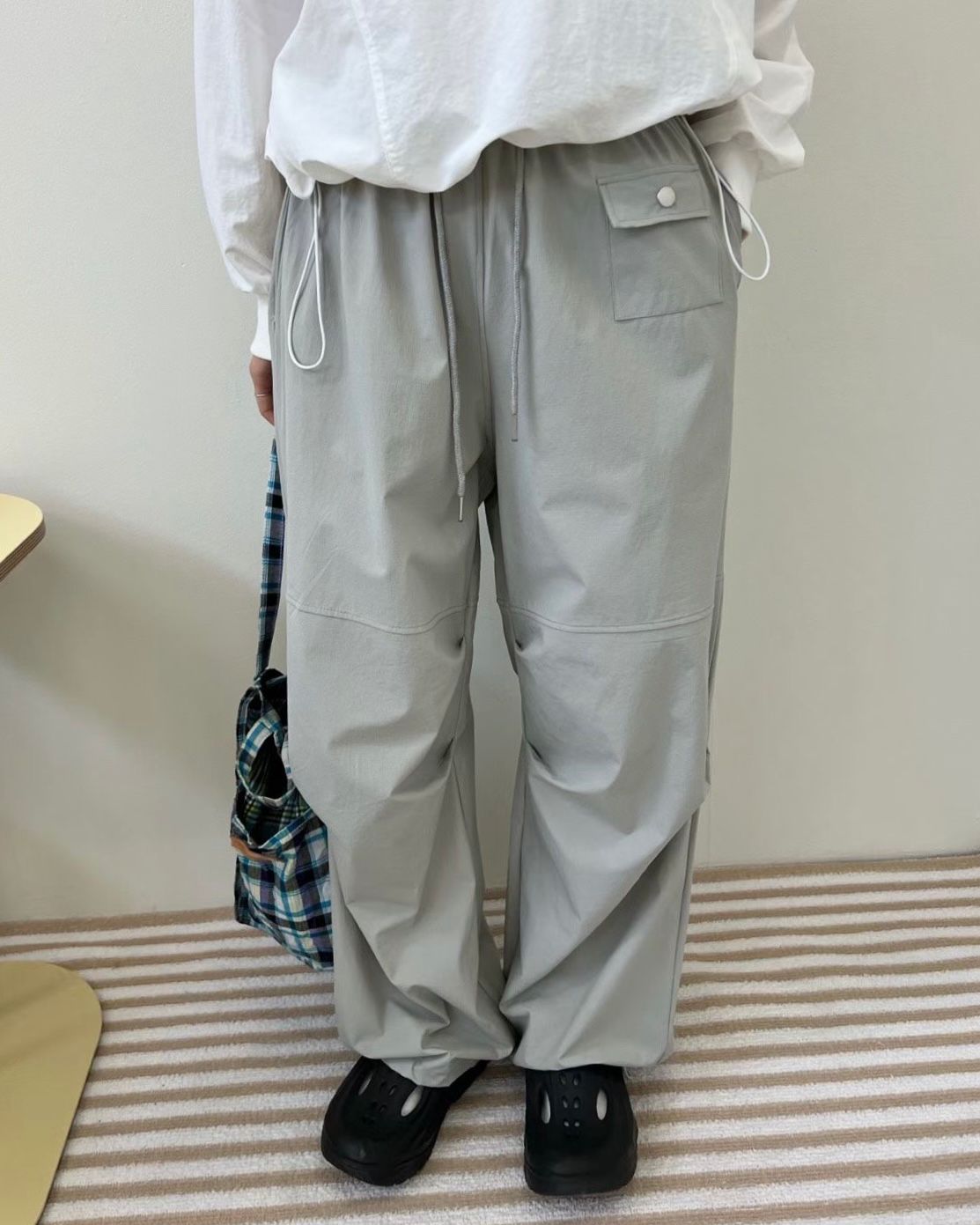 TE004【5月新品】休閒百搭運動風長褲